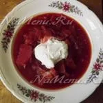 Як зварити пісний борщ (капуста) Як зварити пісний борщ