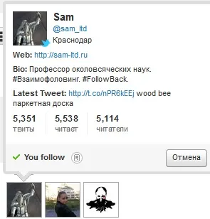Як видалити не взаємні фоловерів в twitter (twitter) Як видалити не взаємні фоловерів в twitter