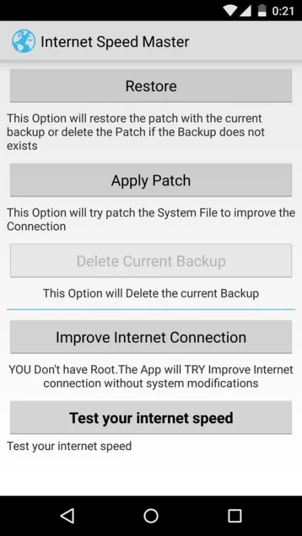 Як збільшити швидкість інтернету на android (wifi, 3g, 4g) (android) Як збільшити швидкість інтернету на android (wifi, 3g, 4g)