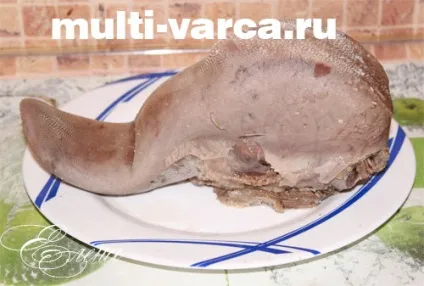 Як варити яловичий язик в мультиварці (Панасонік) Як варити яловичий язик в мультиварці