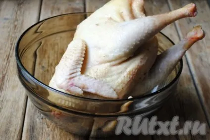 Як смачно приготувати домашню курку - рецепт з фото
