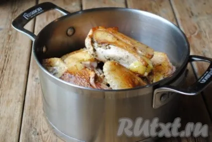 Як смачно приготувати домашню курку - рецепт з фото
