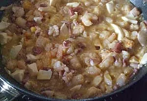 Кальмари фаршировані креветками, смачні рецепти іспанської кухні (кальмари) Кальмари фаршировані креветками, смачні рецепти іспанської кухні