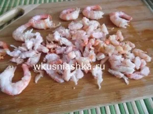 Кальмари фаршировані креветками і сиром, кулінарні рецепти смачно
