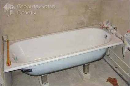 Як закріпити чавунну ванну - способи закріплення чавунної ванни (ванну) Як закріпити чавунну ванну - способи закріплення чавунної ванни