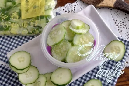 Як заморозити огірки на зиму - рецепт з фото