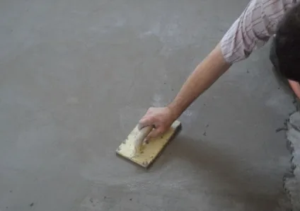 Як залити підлогу бетоном в гаражі правильно фото і відео (гаражі) Як залити підлогу бетоном в гаражі правильно фото і відео
