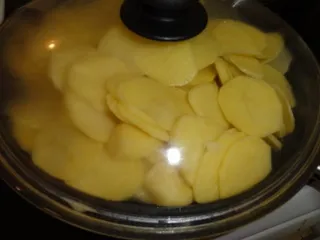 Картопля смажена кружечками (кулінарний журнал) Картопля смажена кружечками