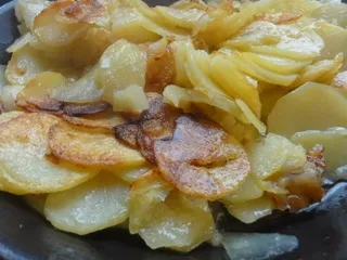 Картопля смажена кружечками (кулінарний журнал) Картопля смажена кружечками