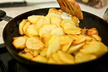 Картопля смажена кружечками - рецепт сучасної домашньої кухні з фото (смажений) Картопля смажена кружечками - рецепт сучасної домашньої кухні з фото