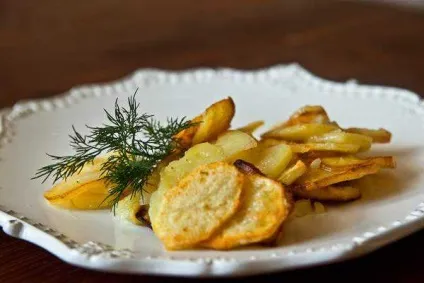Картопля смажена кружечками - рецепт сучасної домашньої кухні з фото (прості і зрозумілі рецепти від оксани путан) Картопля смажена кружечками - рецепт сучасної домашньої кухні з фото