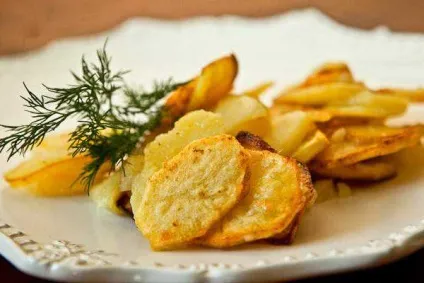 Картопля смажена кружечками - рецепт сучасної домашньої кухні з фото (кружечками) Картопля смажена кружечками - рецепт сучасної домашньої кухні з фото