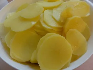 Картопля смажена кружечками (рецепти з покроковими фотографіями) Картопля смажена кружечками