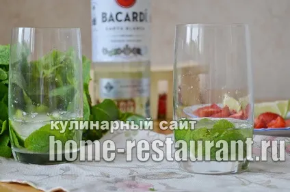 Полуничний мохіто рецепт, склад, пропорції - домашній ресторан (мохіто) Полуничний мохіто рецепт, склад, пропорції - домашній ресторан