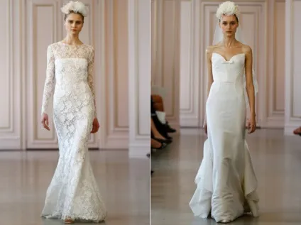 Колекція oscar de la renta весільні сукні весна-літо (spring (довжиною середини гомілки) Колекція oscar de la renta весільні сукні весна-літо (spring