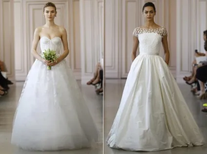 Колекція oscar de la renta весільні сукні весна-літо (spring (довжиною середини гомілки) Колекція oscar de la renta весільні сукні весна-літо (spring
