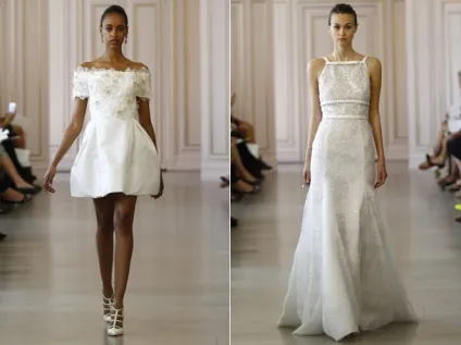 Колекція oscar de la renta весільні сукні весна-літо (spring (довжиною середини гомілки) Колекція oscar de la renta весільні сукні весна-літо (spring