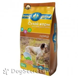 Корм для собак - вірні друзі ціна, склад, відгуки (корм) Корм для собак - вірні друзі ціна, склад, відгуки
