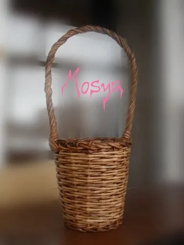 Кошик плетений (для цукеркового букета) мк загнучкі (коса проста), країна майстрів (водної морилкою кольору) Кошик плетений (для цукеркового букета) мк загнучкі (коса проста), країна майстрів