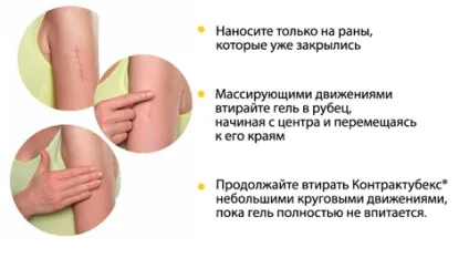 Контрактубекс боротьба з рубцями і слідами від прищів (слідами) Контрактубекс боротьба з рубцями і слідами від прищів