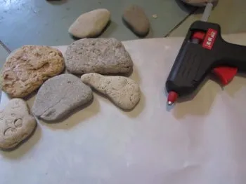 Килимок з гальки