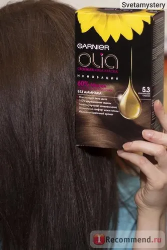Фарба для волосся garnier olia - «схоже стане улюбленою (покроковий фотозвіт фарбування відтінком 5 (волосся) Фарба для волосся garnier olia - «схоже стане улюбленою (покроковий фотозвіт фарбування відтінком 5