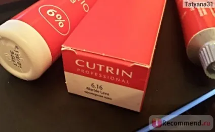 Фарба для волосся cutrin scc-reflection permanent hair color - «красивий колір мармурова лава і