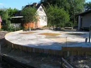 Круглий фундамент, опалубка як зробити (круглий) Круглий фундамент, опалубка як зробити