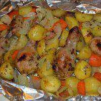Курячі ніжки з картоплею в духовці (рецепт з фото)