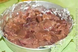 Куряча печінка в духовці