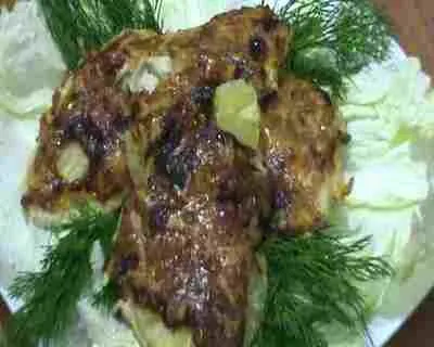 Куряча грудка з ананасами
