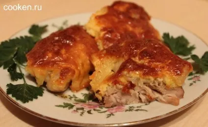 Куряча грудка з ананасами - рецепт з фото (духовка) Куряча грудка з ананасами - рецепт з фото