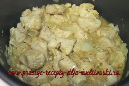 Курячі грудки в вершках в мультиварці (вершках) Курячі грудки в вершках в мультиварці