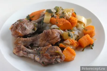 Курка, тушкована у вині, прості рецепти (курка) Курка, тушкована у вині, прості рецепти