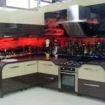 Кухні з малюнком або фотодруком на фасадах фото прикладів розпису, виготовлення своїми руками (фасадах) Кухні з малюнком або фотодруком на фасадах фото прикладів розпису, виготовлення своїми руками