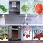 Кухні з малюнком або фотодруком на фасадах фото прикладів розпису, виготовлення своїми руками (фото) Кухні з малюнком або фотодруком на фасадах фото прикладів розпису, виготовлення своїми руками