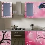 Кухні з малюнком або фотодруком на фасадах фото прикладів розпису, виготовлення своїми руками (фасадах) Кухні з малюнком або фотодруком на фасадах фото прикладів розпису, виготовлення своїми руками