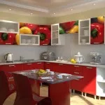 Кухні з фотодруком на фасадах фото гарнітурів із зображеннями (кухні) Кухні з фотодруком на фасадах фото гарнітурів з зображеннями