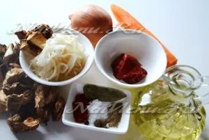 Квашена тушкована капуста з грибами рецепт з фото (гриби) Квашена тушкована капуста з грибами рецепт з фото