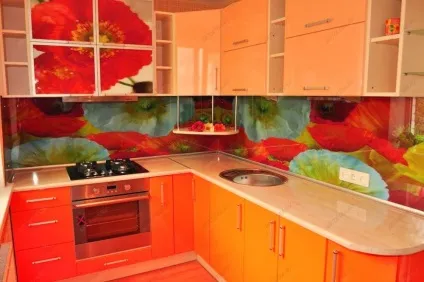 Кухні з фотодруком на фасадах (45 фото) інструкція по установці кухонних фасадних елементів своїми (кухні з фотодруком на фасадах кухонні інструкція) Кухні з фотодруком на фасадах (45 фото) інструкція по установці кухонних фасадних елементів своїми
