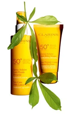 Лінія сонцезахисних засобів від clarins - новини Або де Боте - Або де Боте - магазини парфумерії та (зволоження шкіри) Лінія сонцезахисних засобів від clarins - новини Або де Боте - Або де Боте - магазини парфумерії та