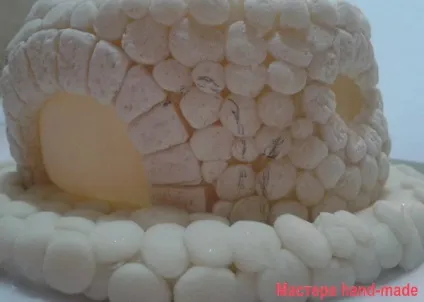 Ліплення з солоного тіста - будиночок для декору - майстри hand-made (з солоного тіста) Ліплення з солоного тіста - будиночок для декору - майстри hand-made