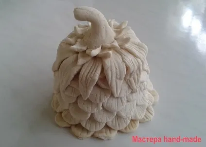 Ліплення з солоного тіста - будиночок для декору - майстри hand-made (солоного) Ліплення з солоного тіста - будиночок для декору - майстри hand-made