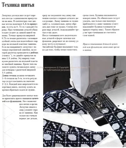 Клаптиків шиття для новачків (печворк) Клаптиків шиття для новачків