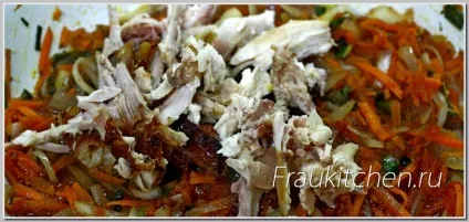 Макарони з куркою і овочами в ароматному соусі (овочами) Макарони з куркою і овочами в ароматному соусі