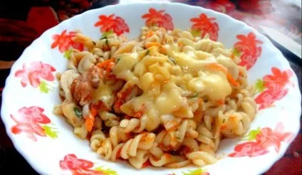 Макарони з тушонкою обід на швидку руку, ух ти! (Макарони) Макарони з тушонкою обід на швидку руку, ух ти!