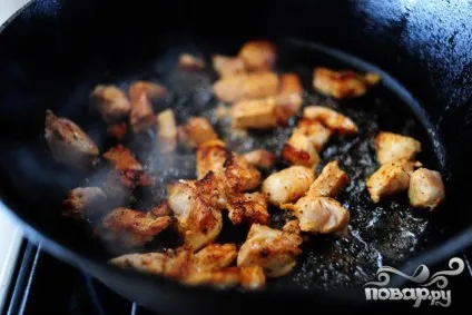 Макарони з куркою і овочами - покроковий рецепт з фото на