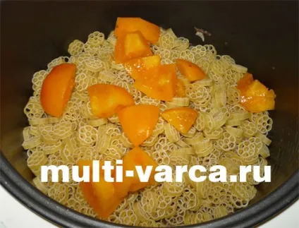 Макарони з тушонкою і помідорами в мультиварці (в мультиварці) Макарони з тушонкою і помідорами в мультиварці