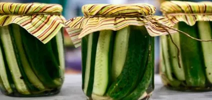 Мариновані огірки по-болгарськи (огірки) Мариновані огірки по-болгарськи