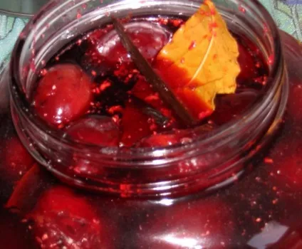 Мариновані сливи до м'яса рецепт приготування